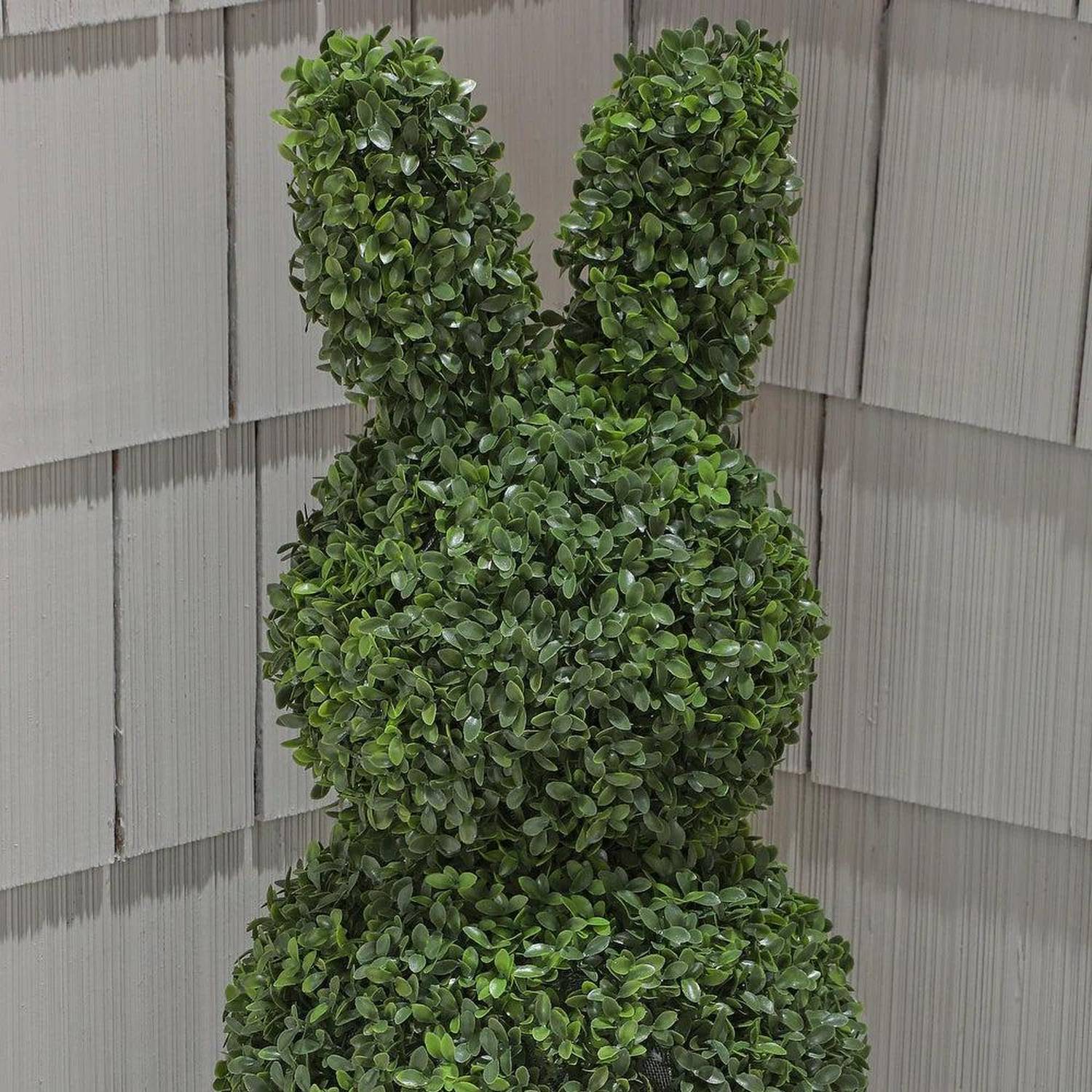 Shop For 32in UV Proof Boxwood Bunny Topiary