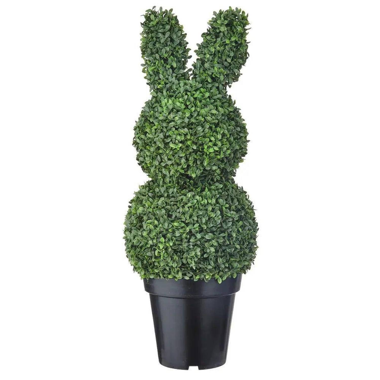 Shop For 32in UV Proof Boxwood Bunny Topiary