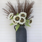 Shop For 33" Sunflower Stem: Ivory