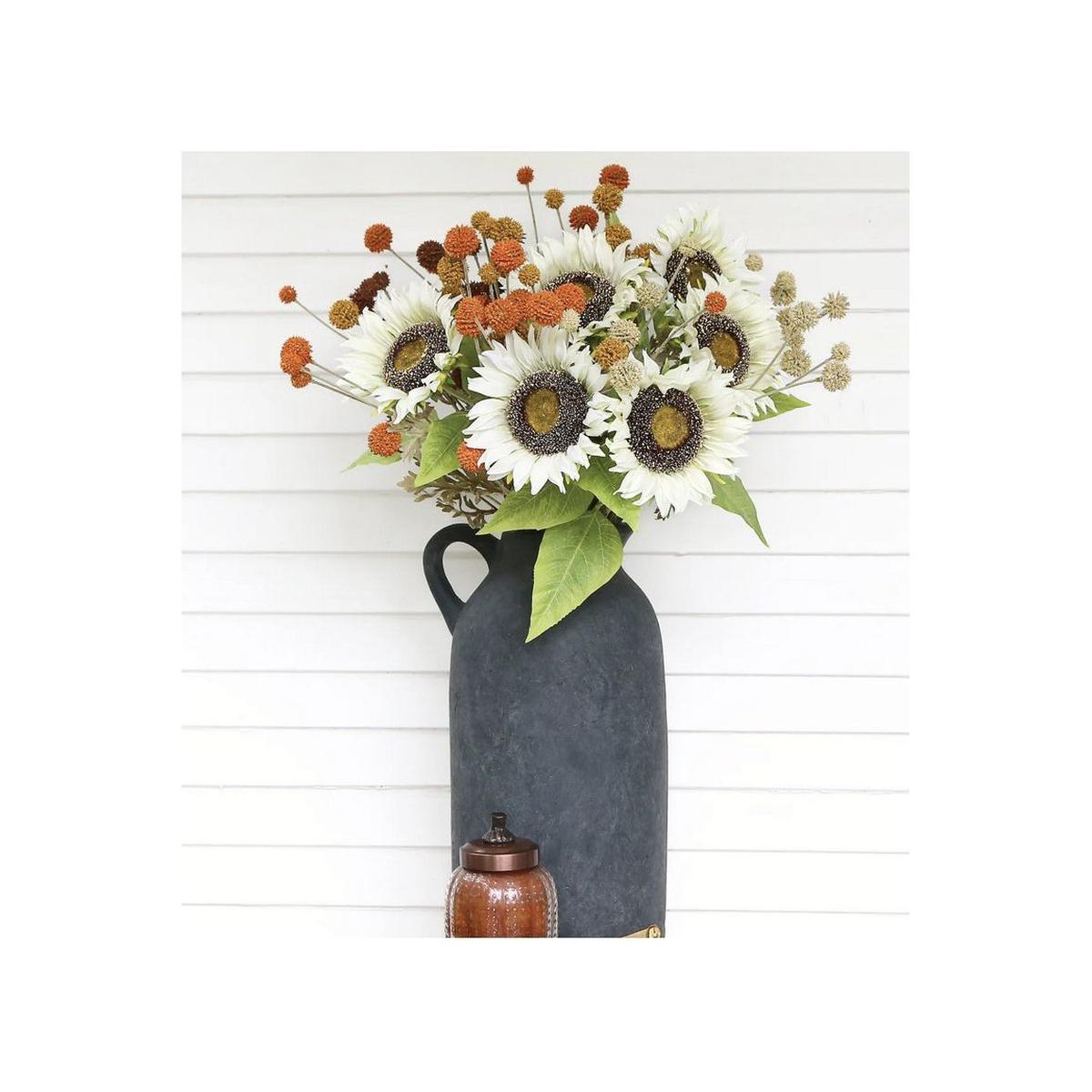 Shop For 33" Sunflower Stem: Ivory