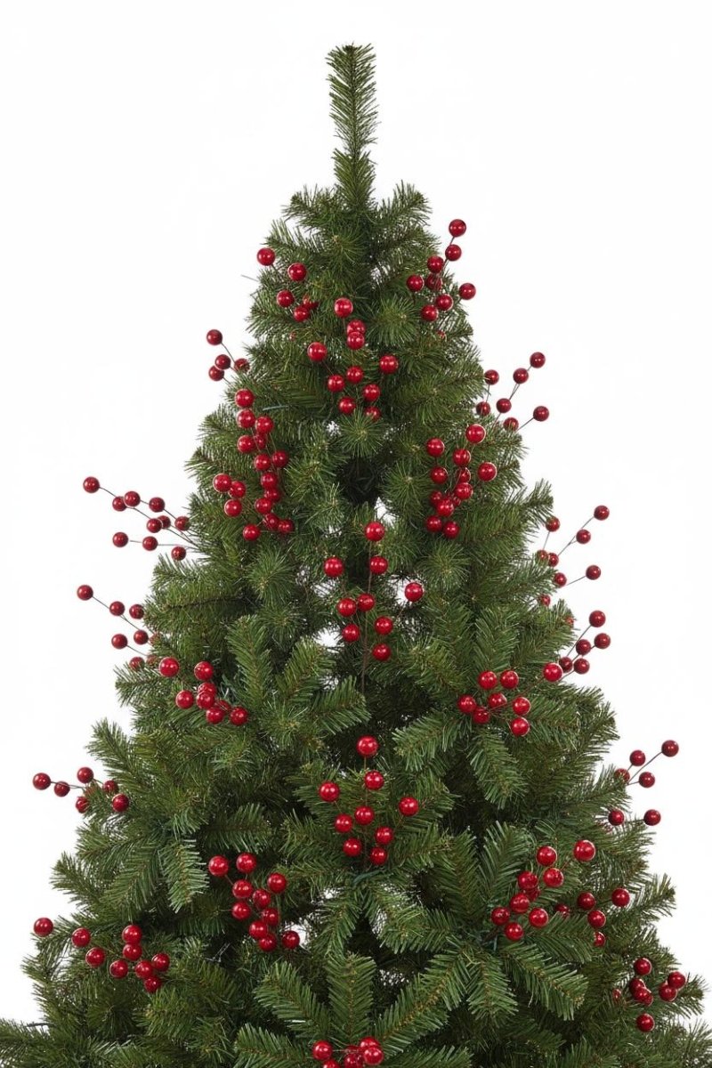 Shop For 33in Giant Berry Spray: Red