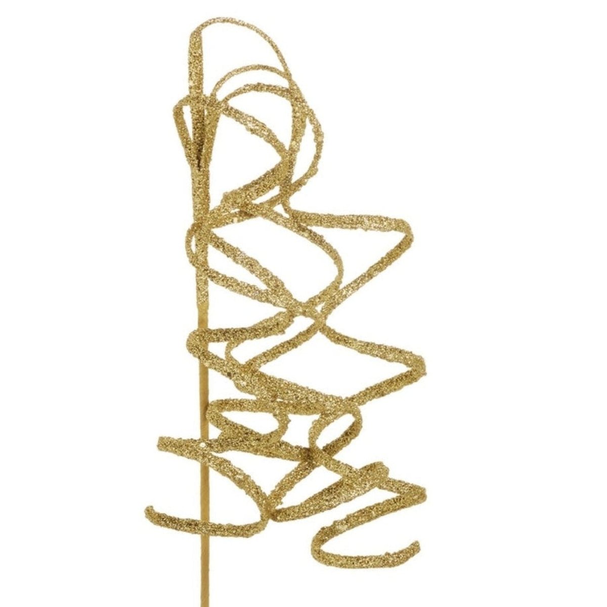 Shop For 33in Glittered Gold Spring Spray