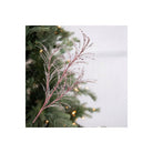 34" Glitter Sequin Pampas Grass Spray: Blush Pink