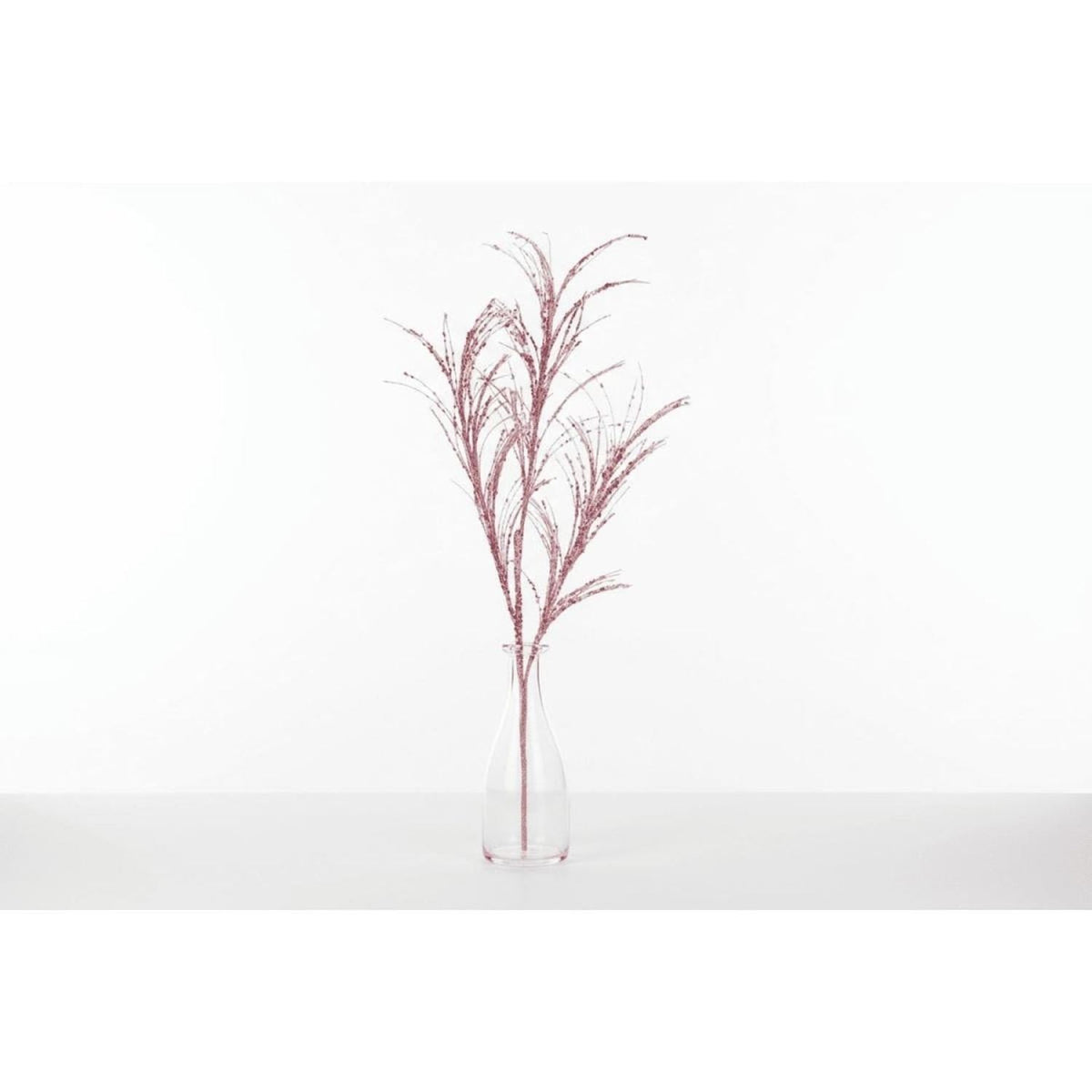 Shop For 34" Glitter Sequin Pampas Grass Spray: Pink