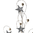 Shop For 34" Glitter Star Ball Loop Spray: Gold/Silver