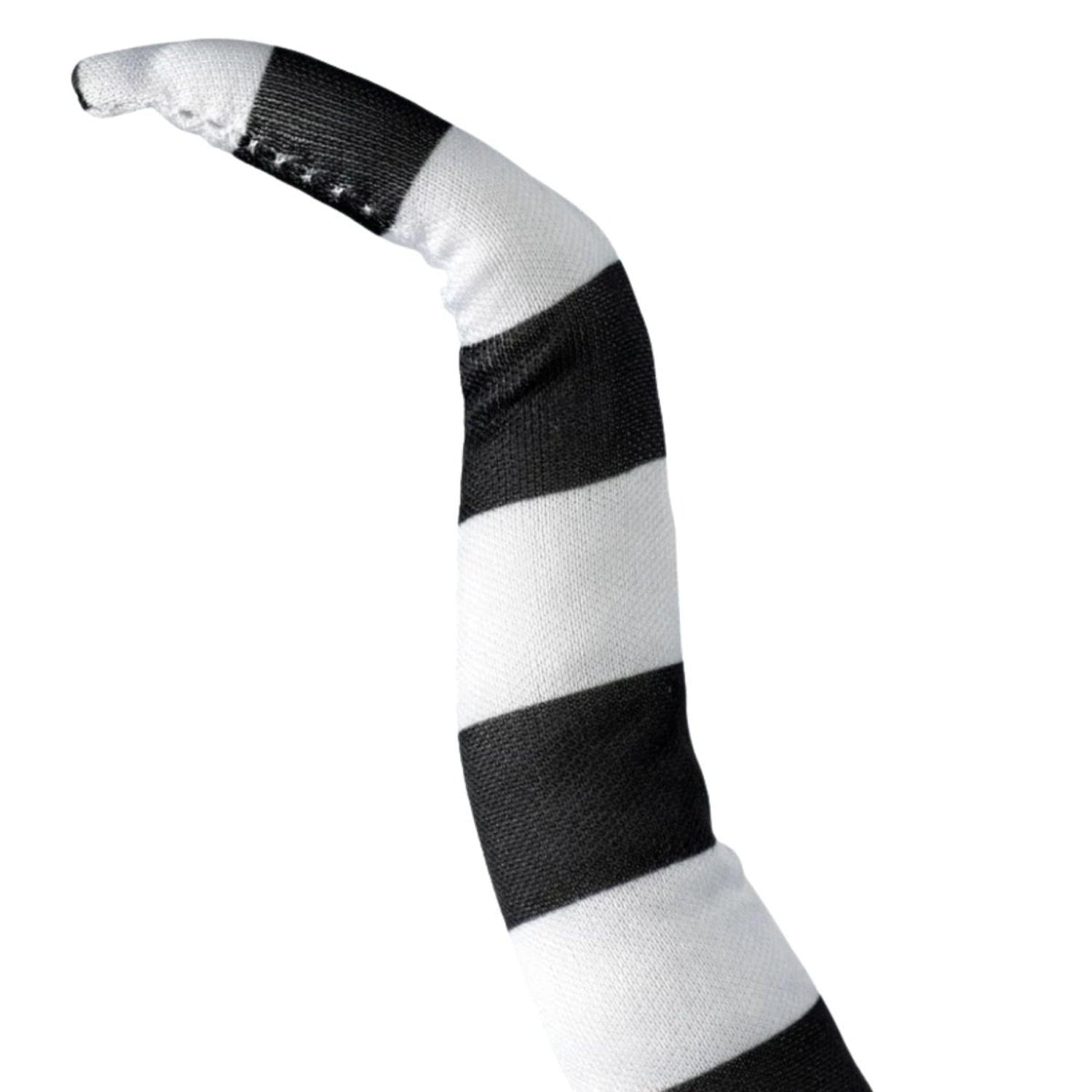 Shop For 34" Stripe Horn Spray: Black & White