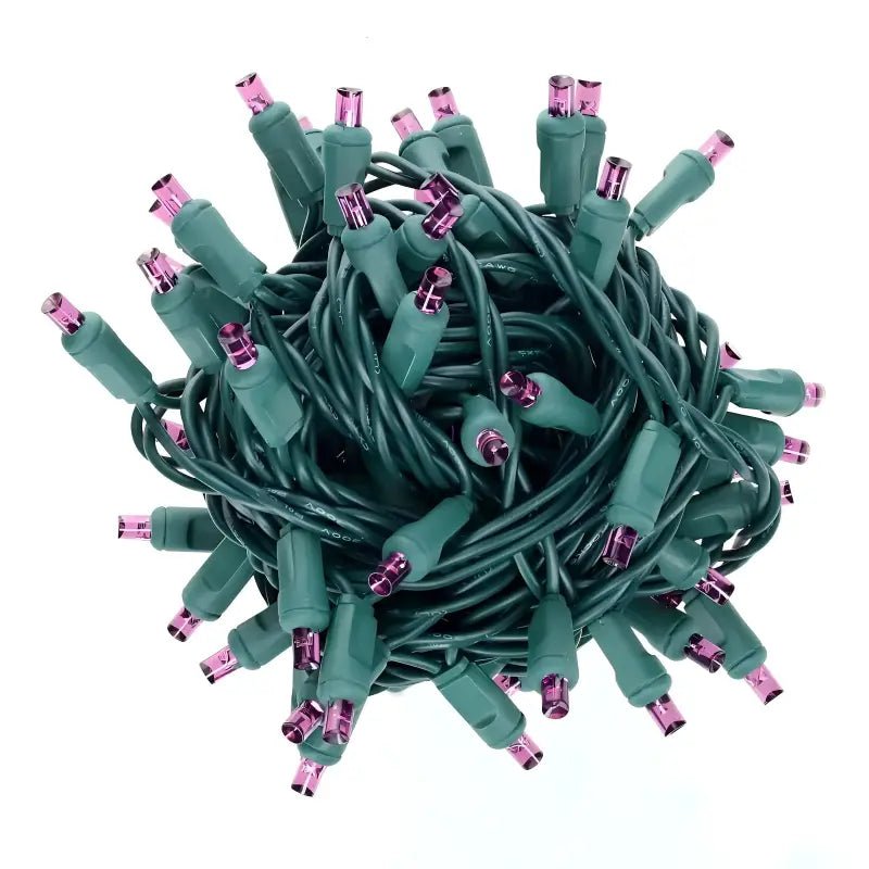 Shop For 35 5mm Purple LED Christmas Lights, 4" Spacing