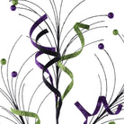 Shop For 35" Glitter Curly Fishline Ball Spray: Purple/Black/Lime