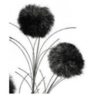 Shop For 35" Glitter Pom Pom Spray: Black