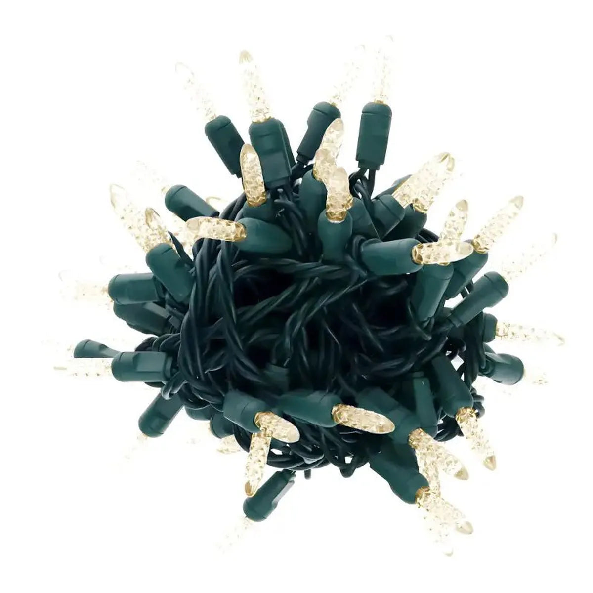 Shop For 35 M5 Warm White LED Christmas Lights, 4" Spacing