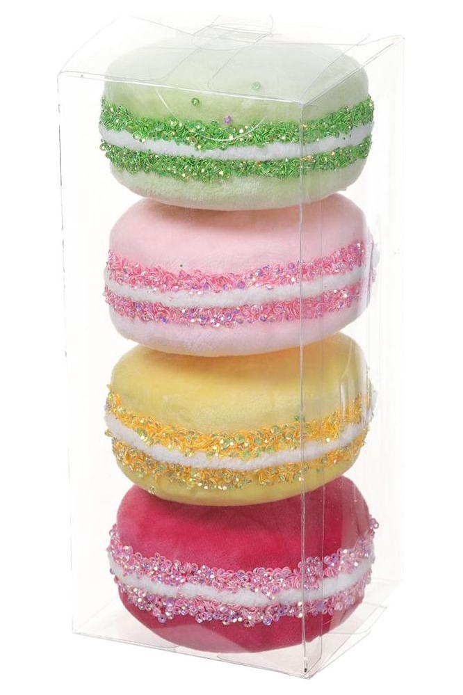 Shop For 3.5" Macaron Ornaments (4 Assorted)