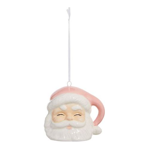 Shop For 3.5" Pink Santa Ornament