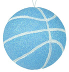 Shop For 3.5in Glitter Basketball Ornament: Columbia Blue