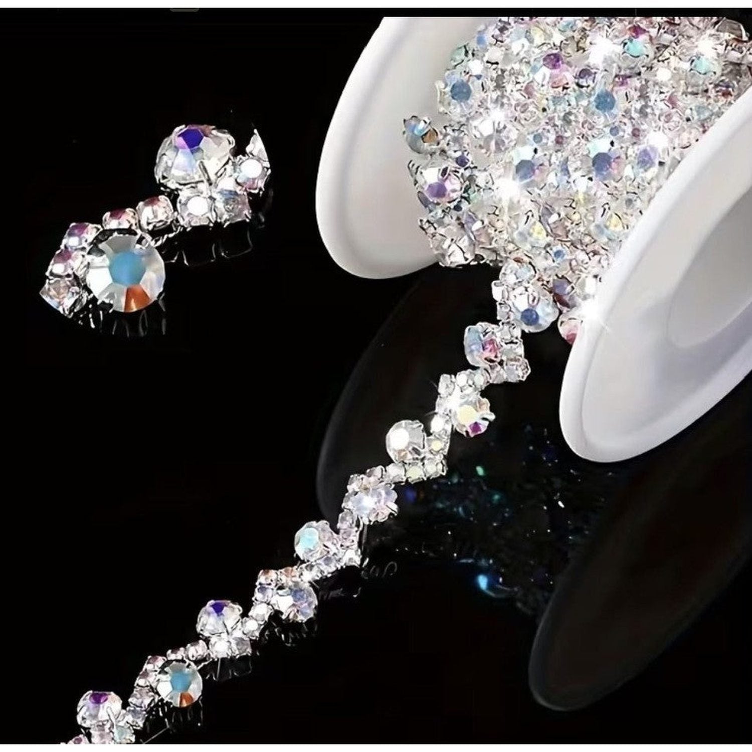 Shop For .35in S Shape Rhinestone Band (3.54 in)