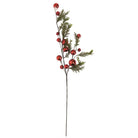 Shop For 35in Snowy Pine Branch w/Red Bells