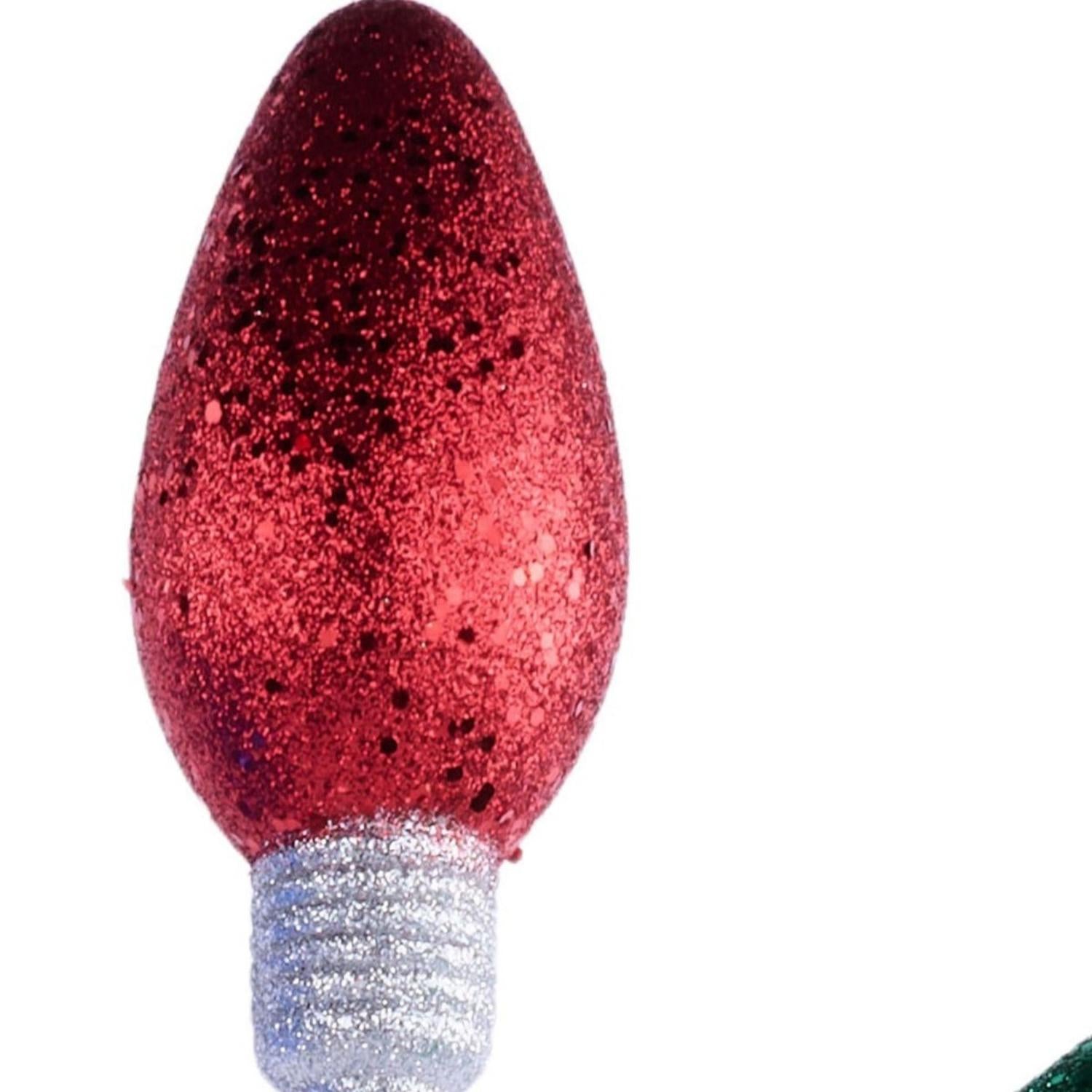 36" Glitter Light Bulb: Traditional