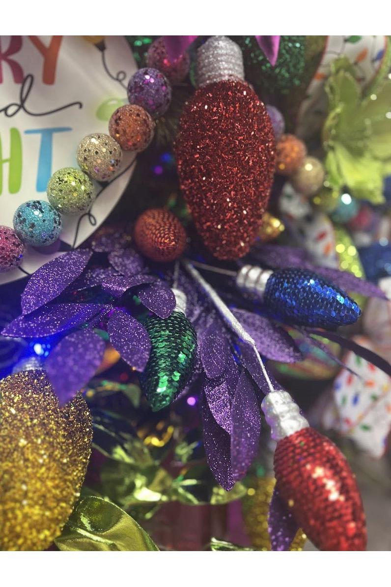 Shop For 36" Glitter Light Bulb: Traditional