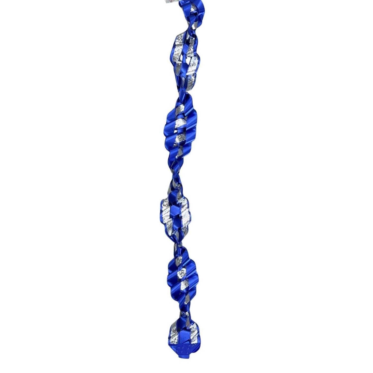 Shop For 36in Cottage Chain Braid: Royal/Silver