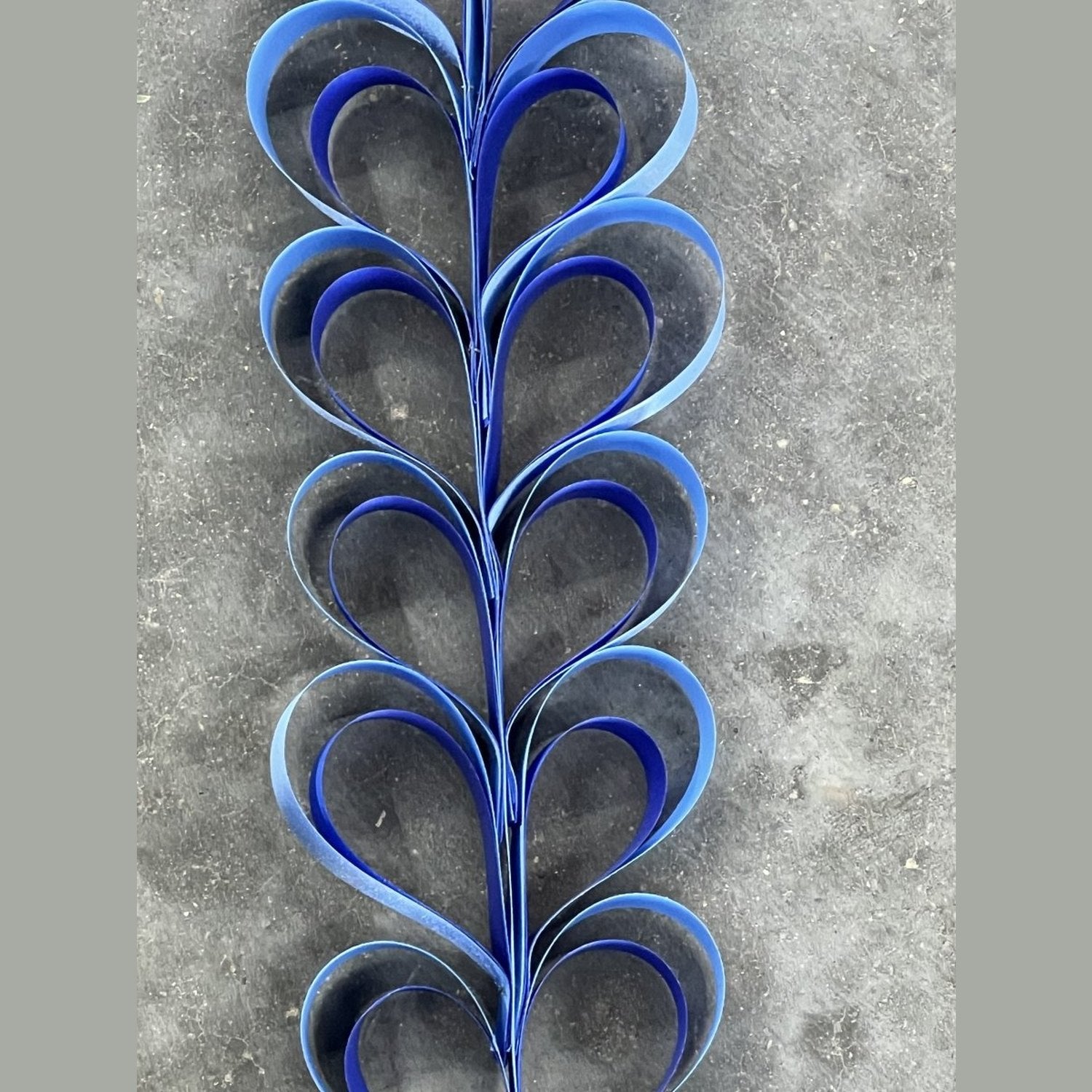 Shop For 36in Heart Chain Braid: Columbia/Royal