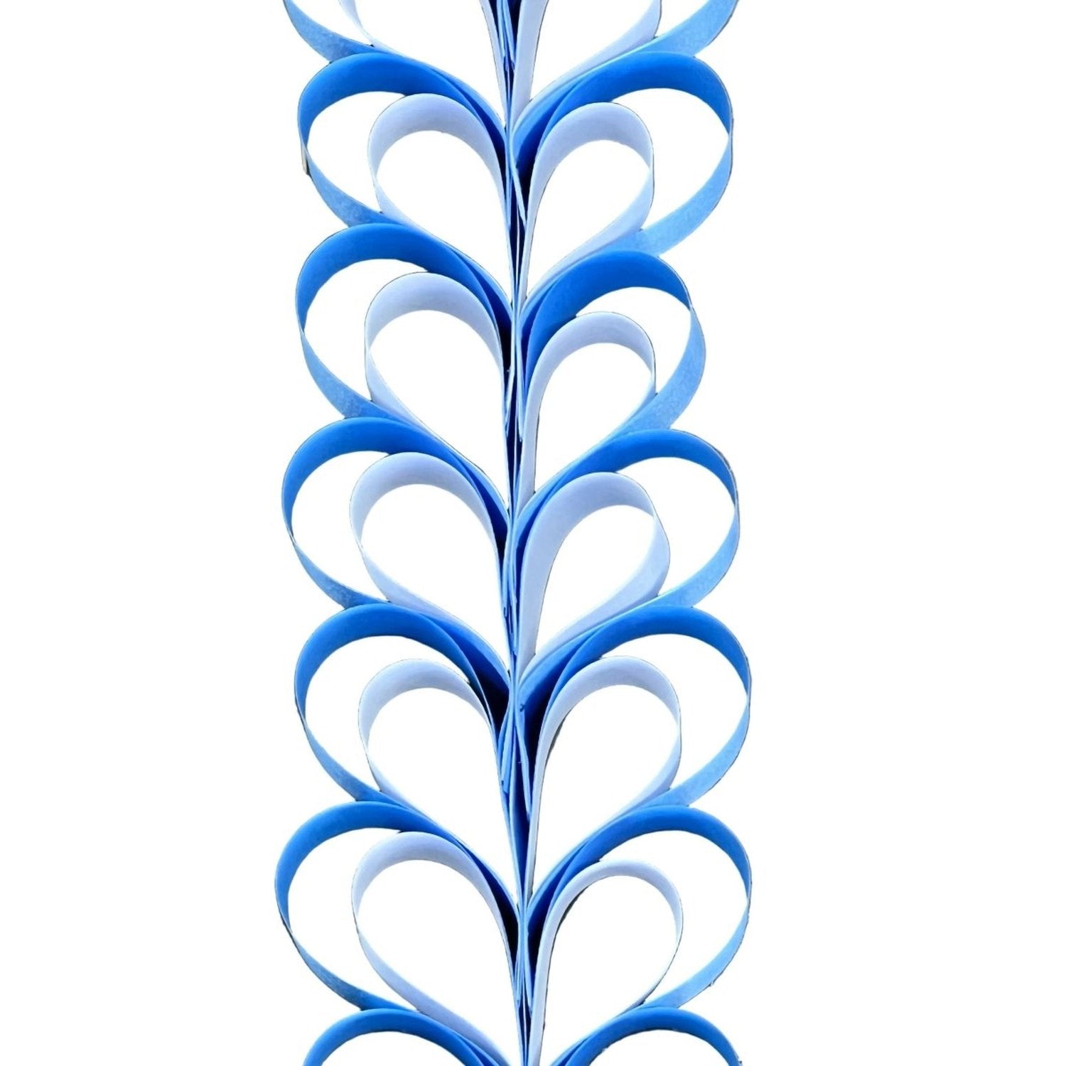 Shop For 36in Heart Chain Braid: Columbia/White