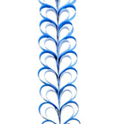 Shop For 36in Heart Chain Braid: Columbia/White