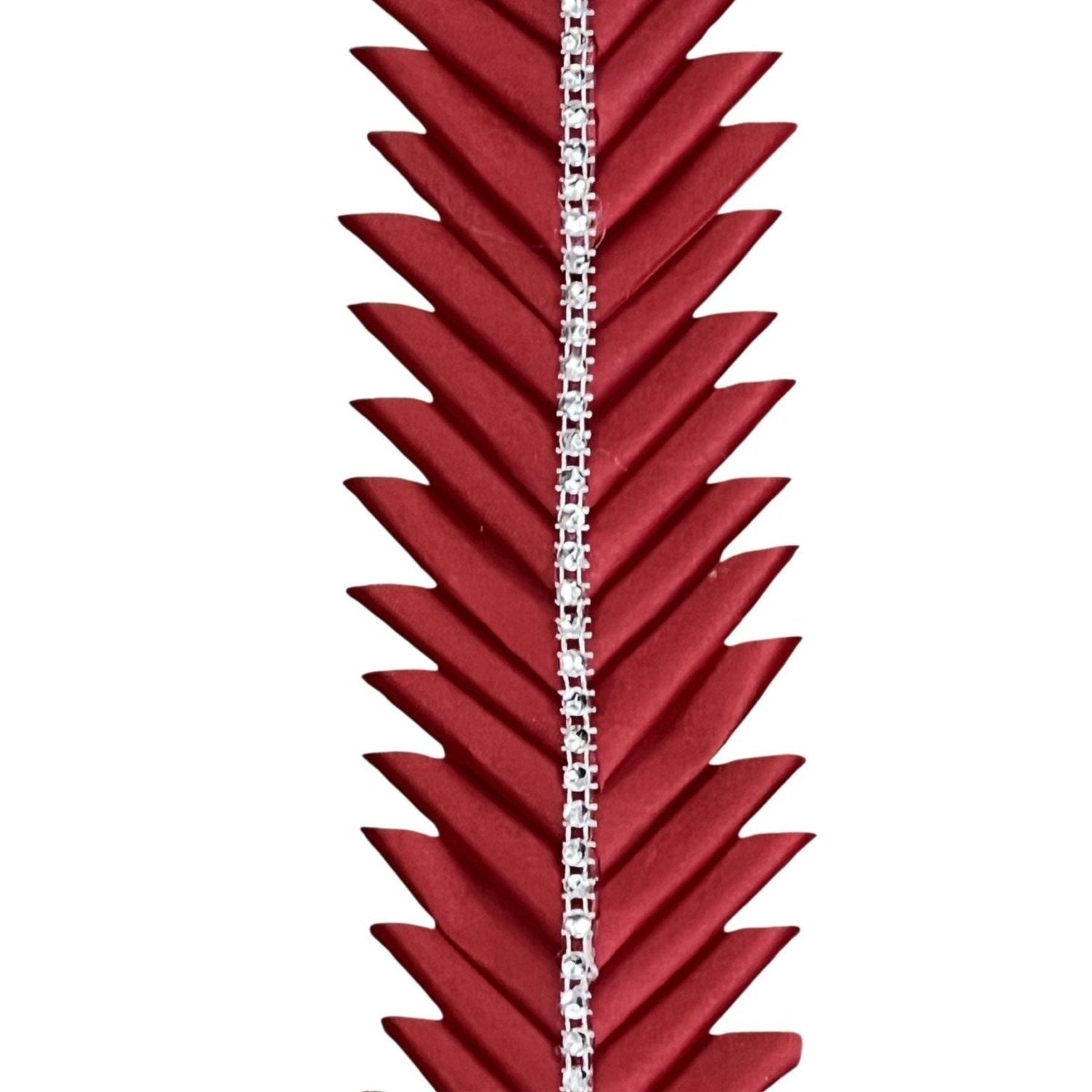 Shop For 36in Homecoming Triangle Braid: Red