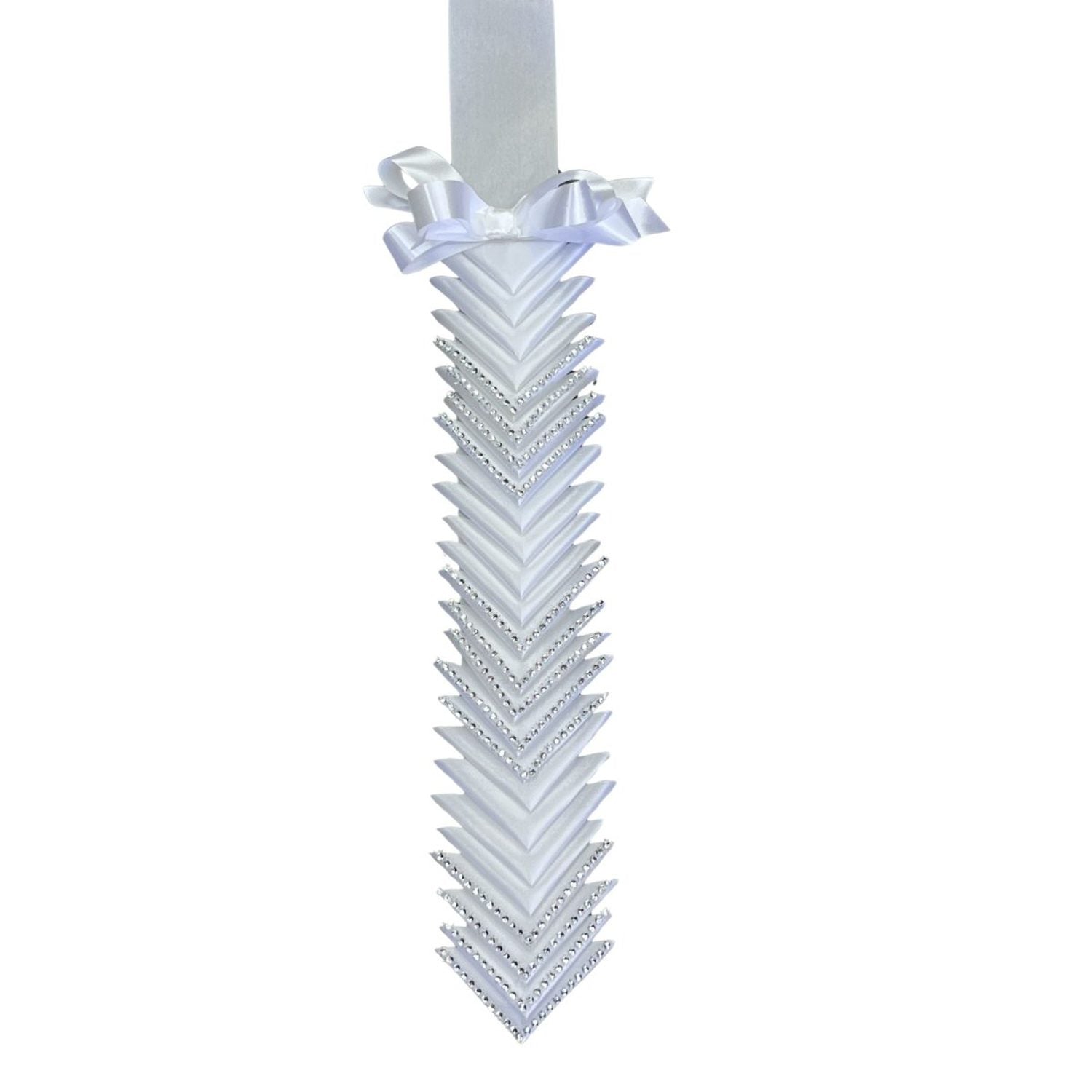 Shop For 36in Triangle Braid: White