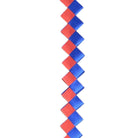 Shop For 36in ZigZag Chain Braid: Royal Blue/Red