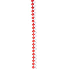 Shop For 36in ZigZag Chain Braid: White/Red