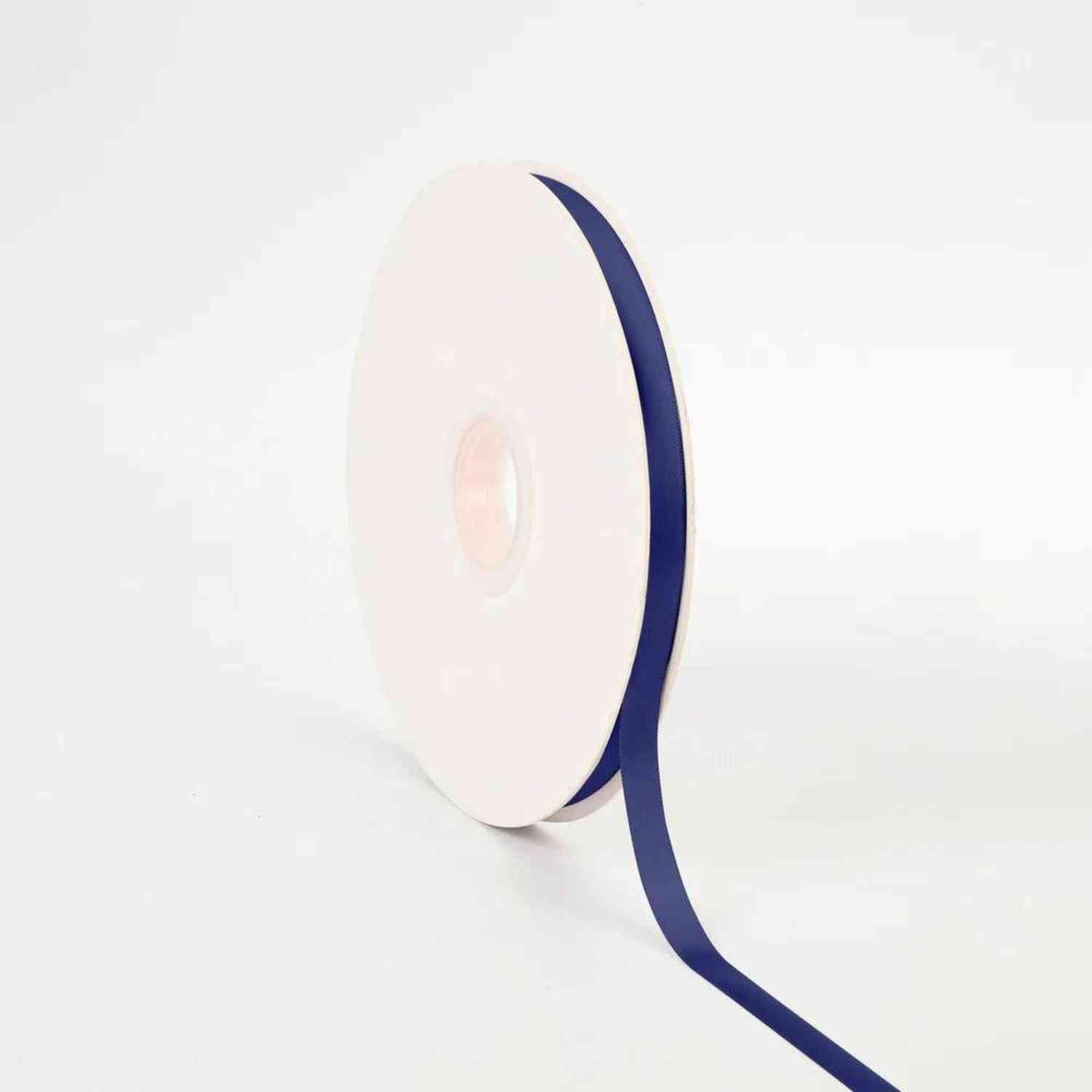 Shop For 3/8in Double Face Satin Ribbon: Navy Blue (100 Yards)