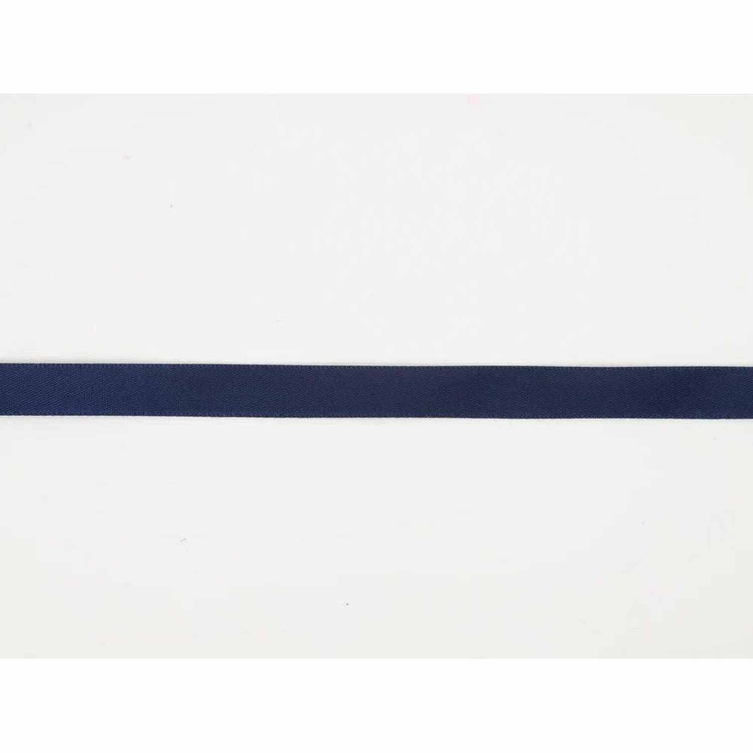 Shop For 3/8in Double Face Satin Ribbon: Navy Blue (100 Yards)