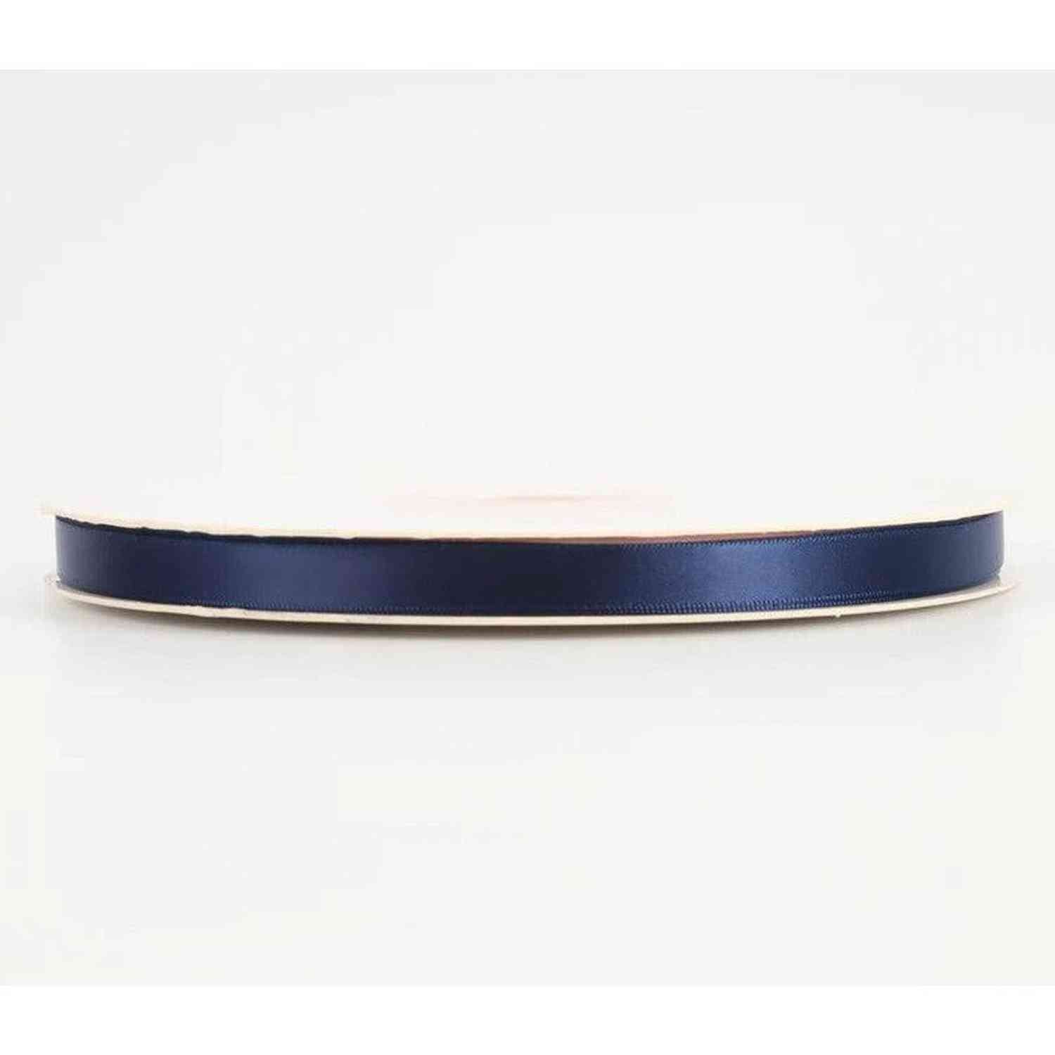 Shop For 3/8in Double Face Satin Ribbon: Navy Blue (100 Yards)