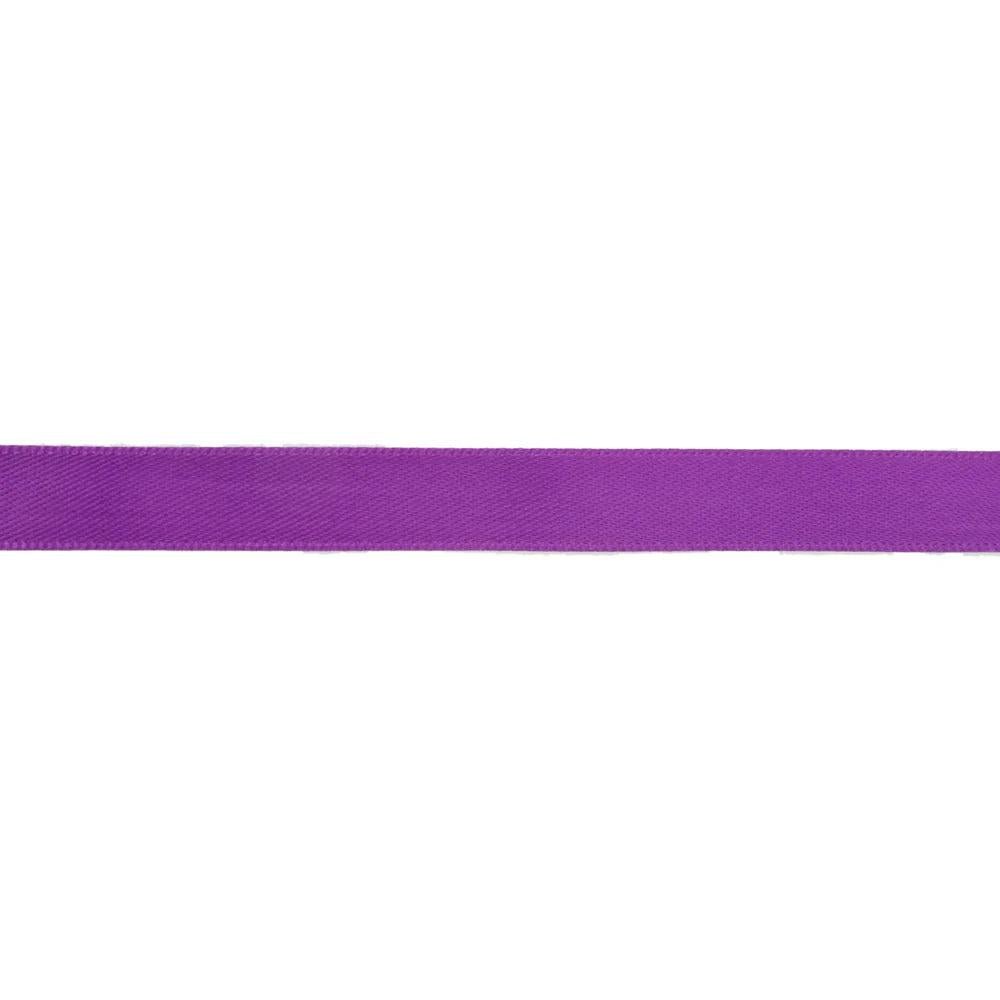 Shop For 3/8in Double Face Satin Ribbon: Purple (100 Yards)