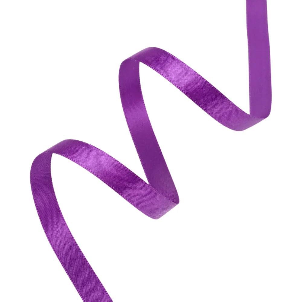 Shop For 3/8in Double Face Satin Ribbon: Purple (100 Yards)