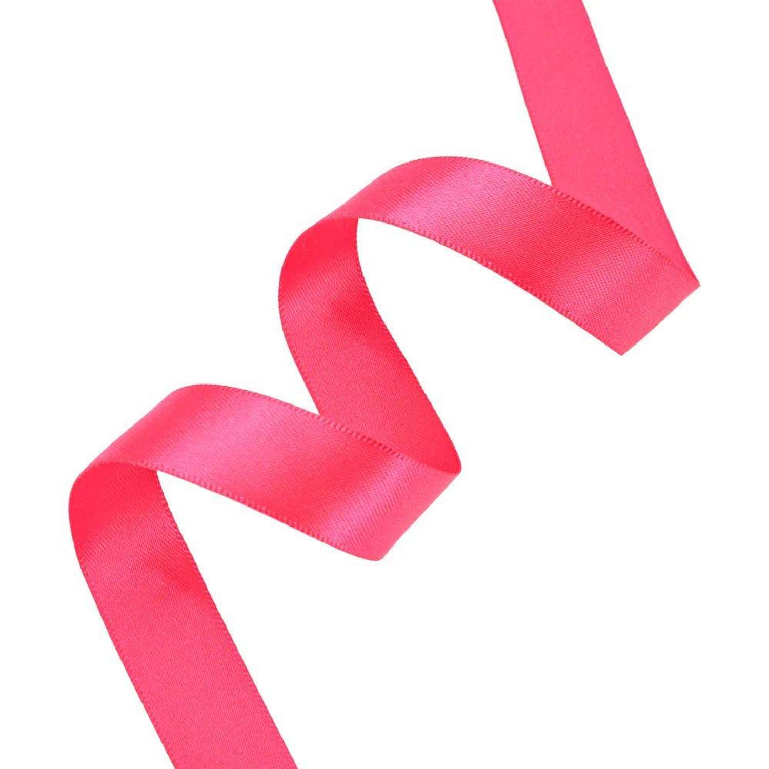Shop For 3/8in Double Face Satin Ribbon: Shocking Pink (100 Yards)