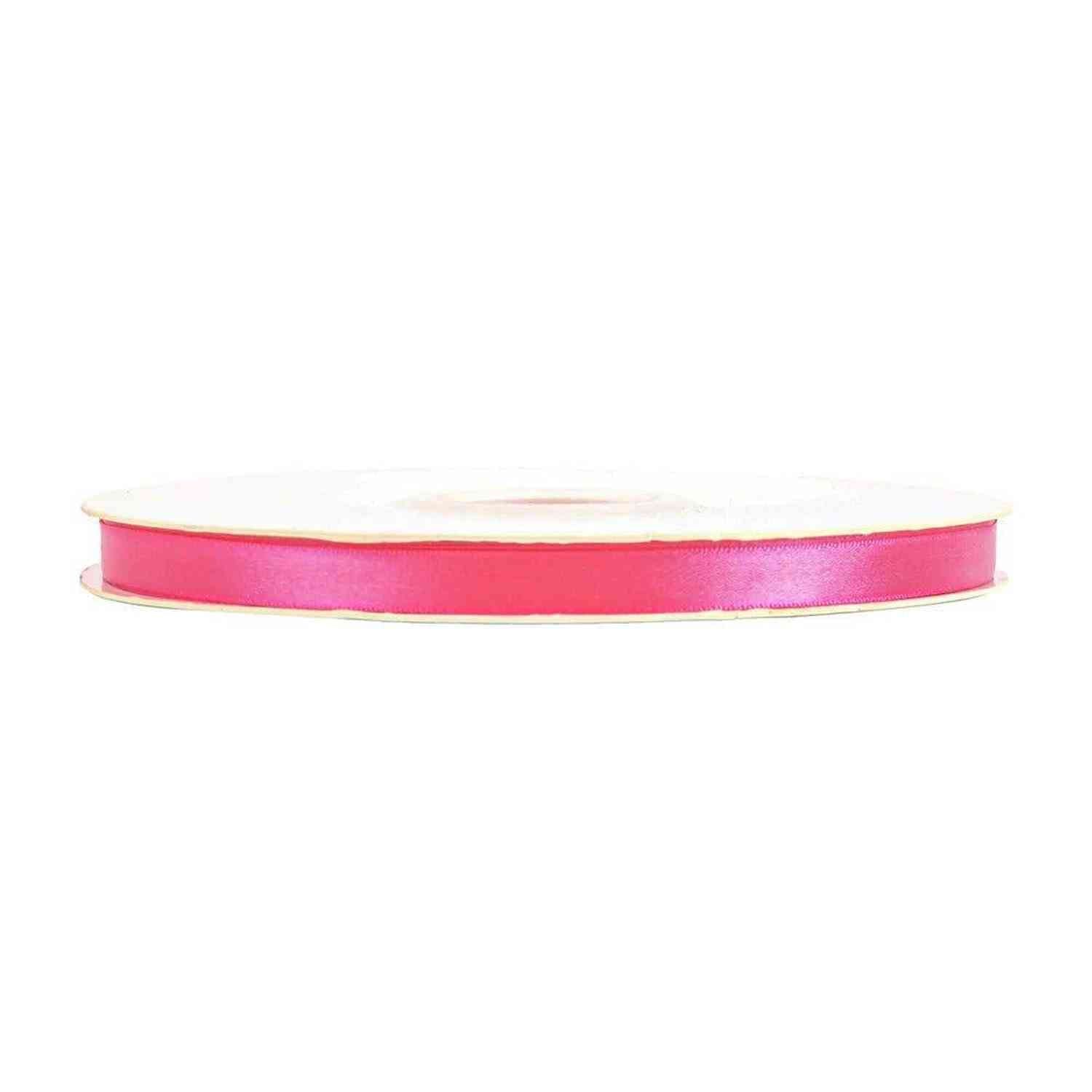Shop For 3/8in Double Face Satin Ribbon: Shocking Pink (100 Yards)