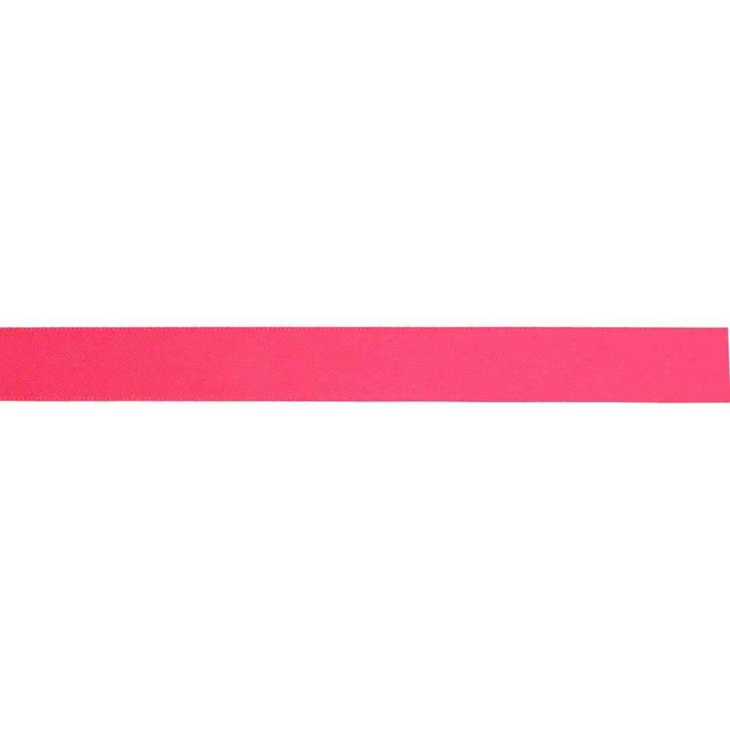 Shop For 3/8in Double Face Satin Ribbon: Shocking Pink (100 Yards)