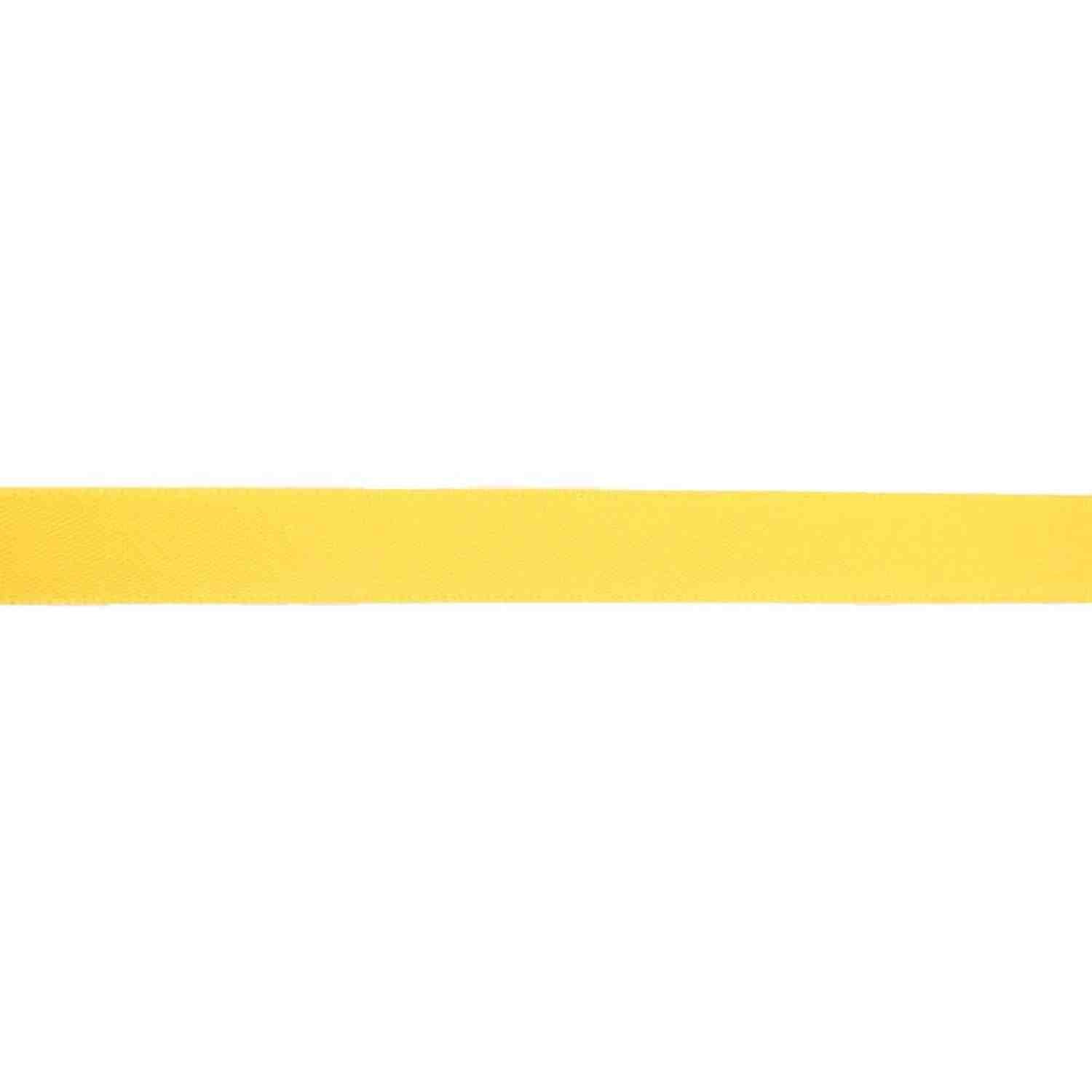 Shop For 3/8in Double Face Satin Ribbon: Yellow (100 Yards)
