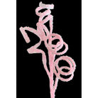 Shop For 39" Iridescent Curly Hanging Spray: Soft Pink