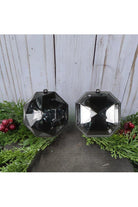 Shop For 4 - 5" Acrylic Jewel Assortment Ornament: Black (Set 4)