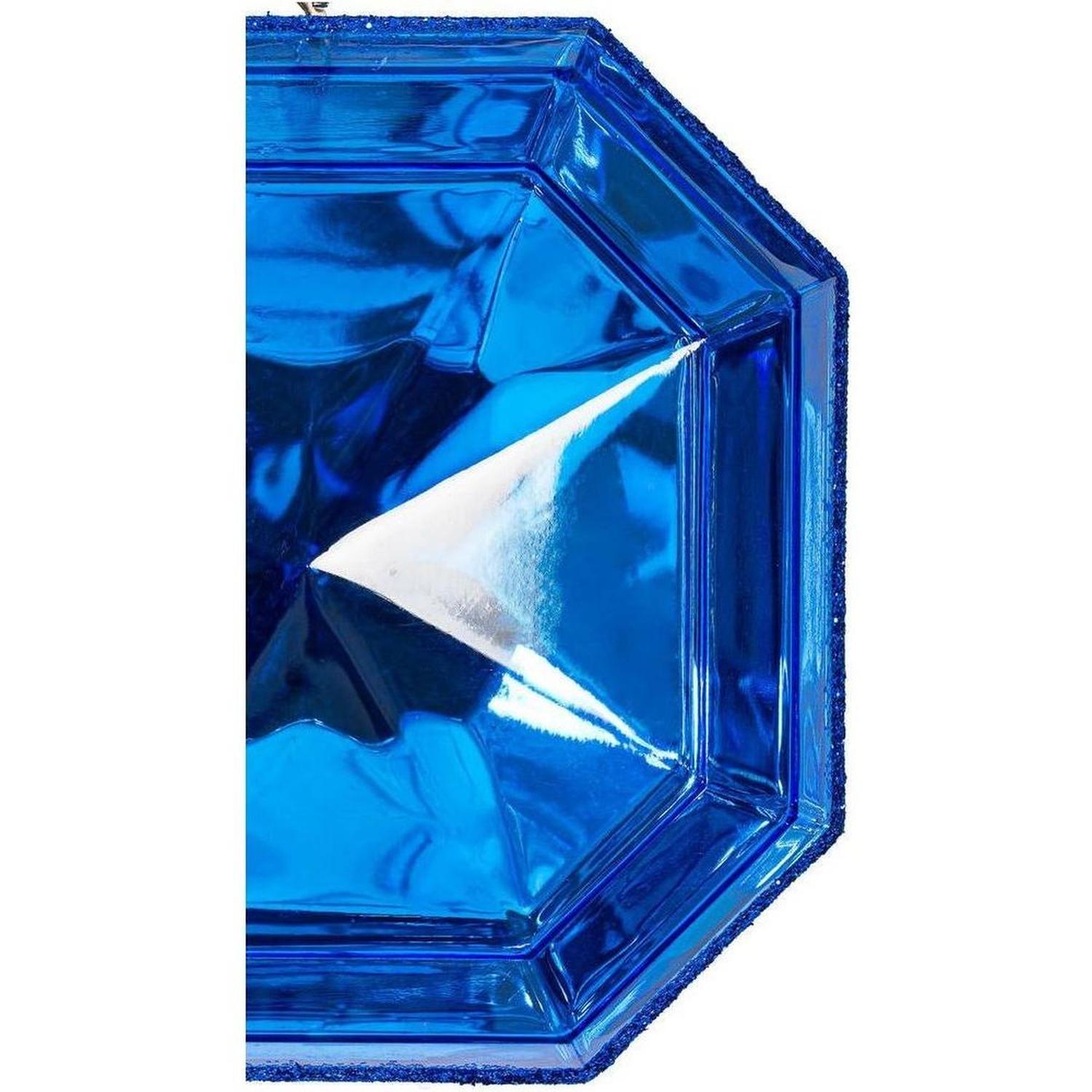 Shop For 4 - 5" Acrylic Jewel Assortment Ornament: Blue (Set 4)
