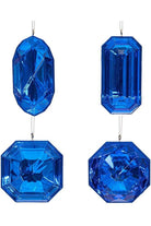 Shop For 4 - 5" Acrylic Jewel Assortment Ornament: Blue (Set 4)