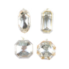 Shop For 4 - 5" Acrylic Jewel Assortment Ornament: Champagne (Set 4)