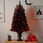 Shop For 4’ Black Halloween Artificial Christmas Tree