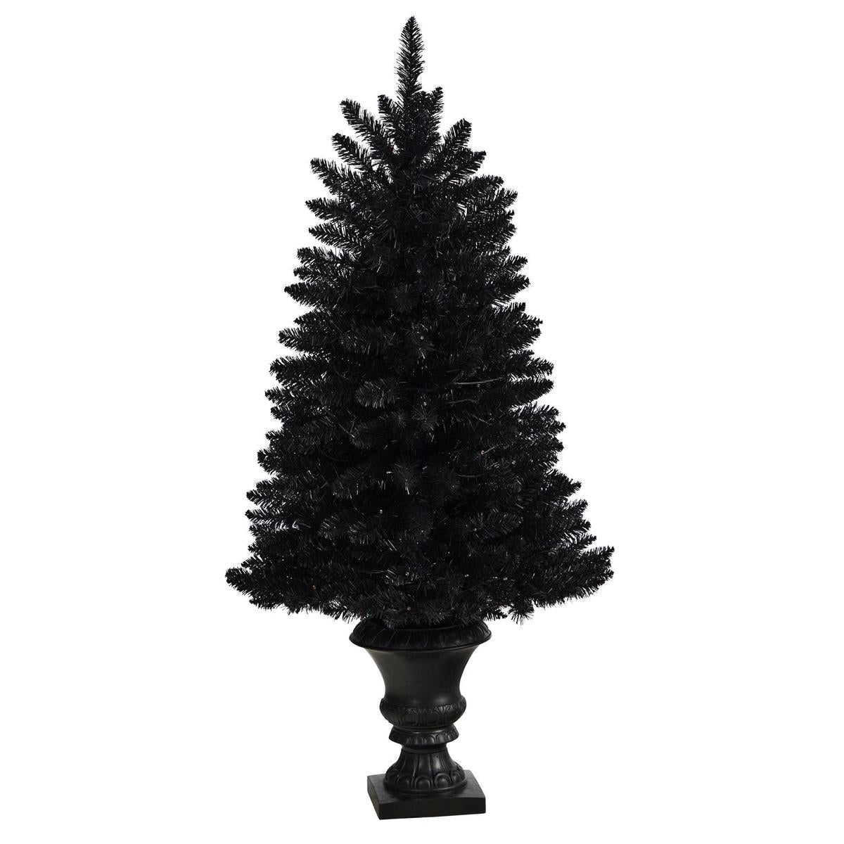 Shop For 4’ Black Halloween Artificial Christmas Tree
