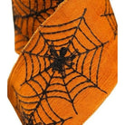 Shop For 4" Embroidered Spider Web Ribbon: Orange (10 Yards)