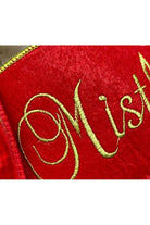 Shop For 4" Embroidery Mistletoe Kisses Felt Ribbon: Red (5 Yards)