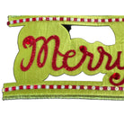 Shop For 4" Glitter Cut Out Ribbon: Lime/Red (5 Yards)