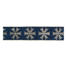 Shop For 4" Gold Snowflake Ribbon: Blue (5 Yards)