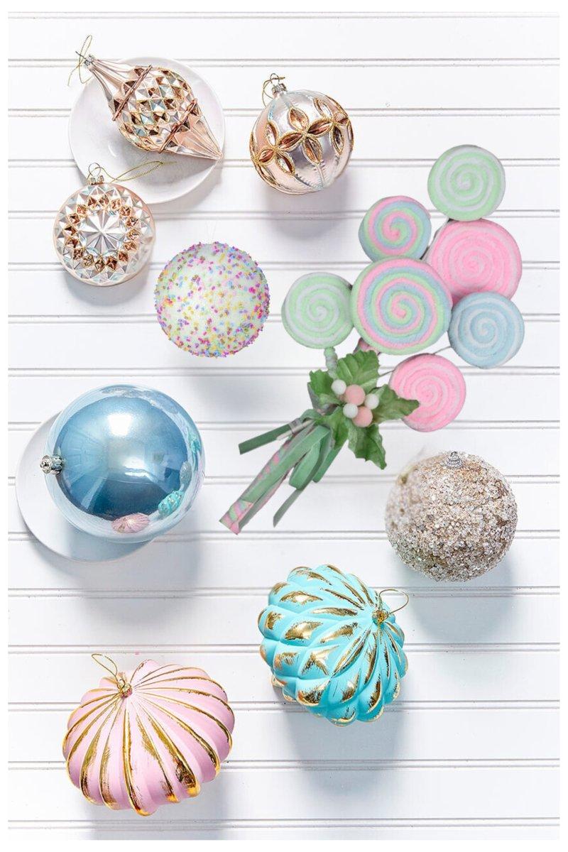 Shop For 4” Green Sprinkle Ball Ornament